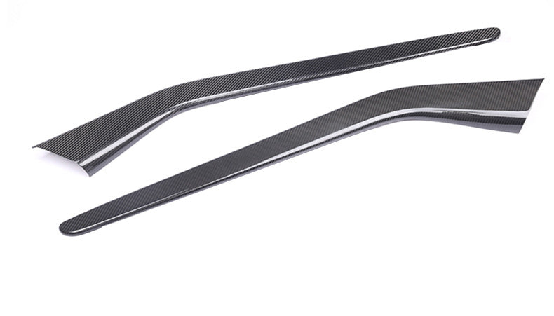Real Carbon Fiber Conter Console Side Trim Cover for Tesla Model 3/Y