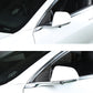 Real Carbon Fiber Rearview Mirror Triangle Cover for Tesla Model 3/Y