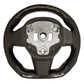 Perforated Leather, Glossy Carbon Fiber Steering Wheel Model 3/Y