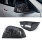 Real Carbon Fiber Side Mirror Cover for Model 3/Y